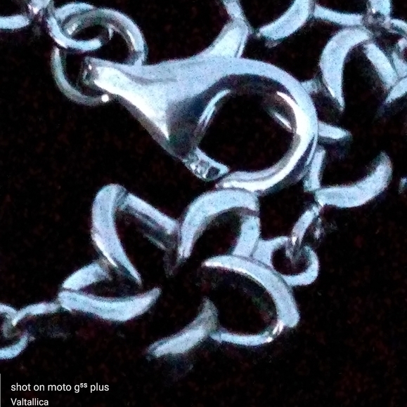 ⏳SALE VTG 925 SterlSilver Plumeria Flower Bracelet - Picture 7 of 8